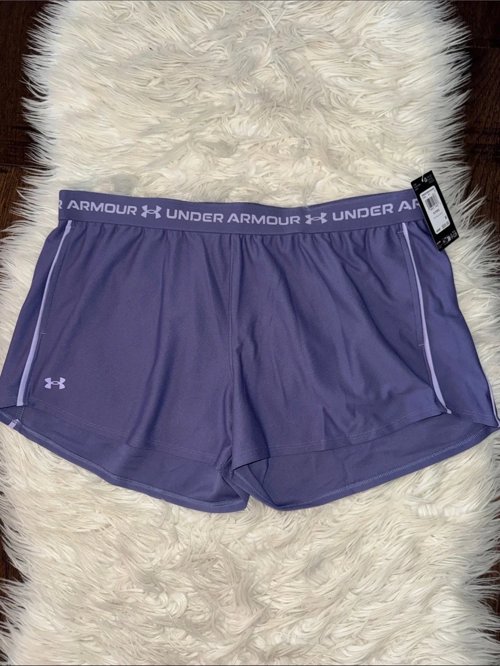 Under Armour Women's Lavender Athletic Shorts